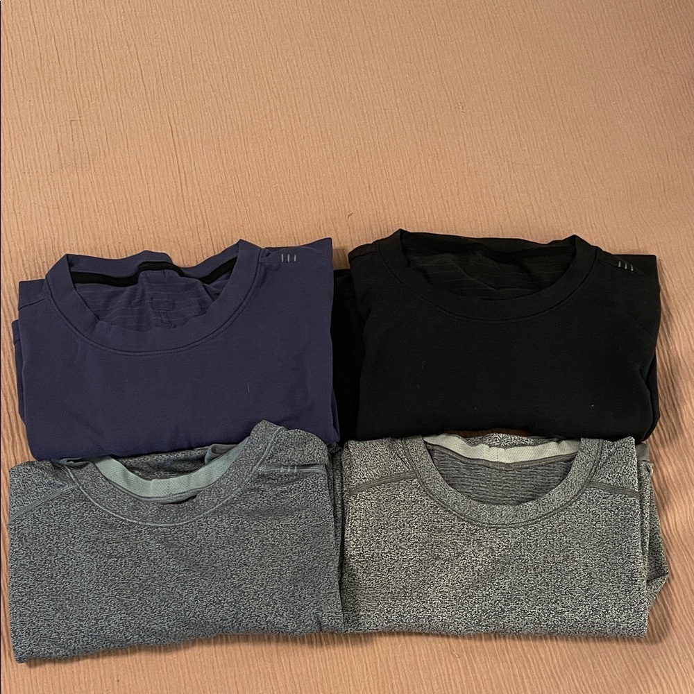 Lot of Four Men’s Lululemon Tech Workout Shirt